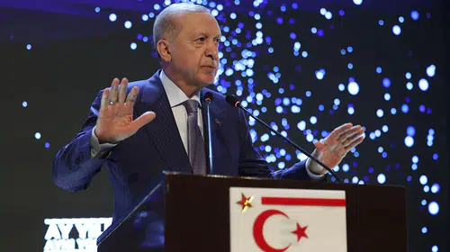 Erdoğan'dan Kıbrıs Barış Harekâtı mesajı: "Kıbrıs Türk halkını asla yalnız bırakmayacağız"