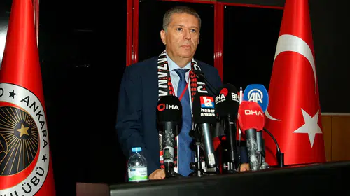Gençlerbirliği'nde güven tazeleyen Arda Çakmak yeniden başkan seçildi