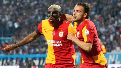 Osimhen 63 gole ulaştı, Galatasaray tarihinde Baros'u geçti