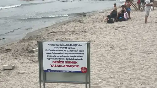 İSKİ'den Ambarlı Sahili'ndeki kirlilik iddialarına yanıt: "Gerçeği yansıtmıyor"