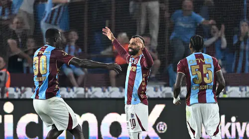 Salah'ın iki golü Trabzonspor'a sezonun ilk galibiyetini getirdi