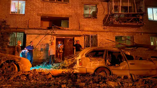 Rusya'dan Kiev'e balistik füze yağmuru: Başkentte can kaybı ve ağır hasar