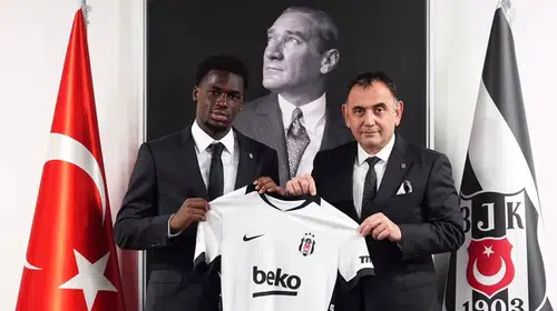 Beşiktaş, Bayer Leverkusen’in genç kanat oyuncusu Ernest Poku’yu kadrosuna kattı