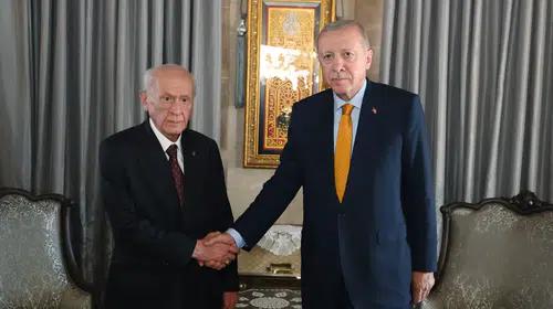 Erdoğan ile Bahçeli Beştepe'de bir araya gelecek: Görüşme saati belli oldu