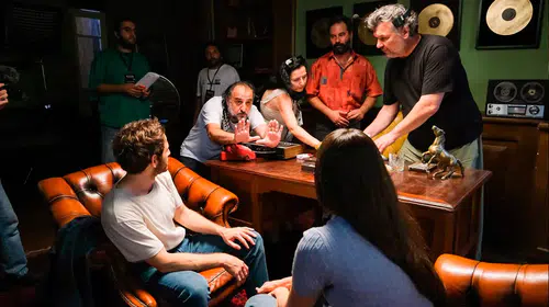 Kazım Koyuncu’nun hayatını anlatan "Kazım: Yarım Kalan" filminin setinden ilk kareler paylaşıldı
