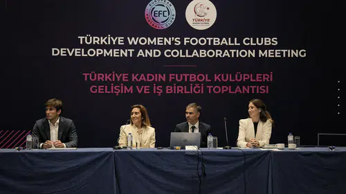 Türk kadın futbolunun geleceği için kulüpler aynı masada buluştu