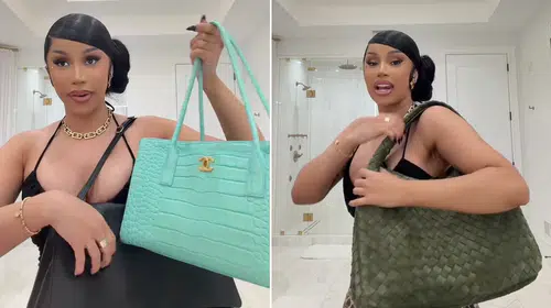 Cardi B’nin çanta koleksiyonu şaşırttı: Beş haftada servet harcadı