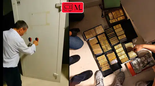 Alihan Kuriş suç örgütü operasyonunda tek adreste 1,34 milyar liralık 200 kilo altın ele geçirildi