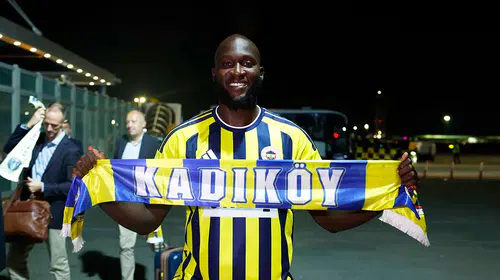 Fenerbahçe'nin yeni transferi Romelu Lukaku İstanbul'a geldi