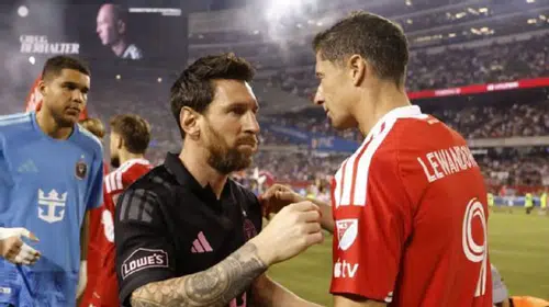 Messi ve Lewandowski karşı karşıya geldi
