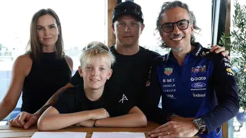 Kimi Räikkönen'in oğlu Robin, Red Bull'un genç pilot programına katıldı