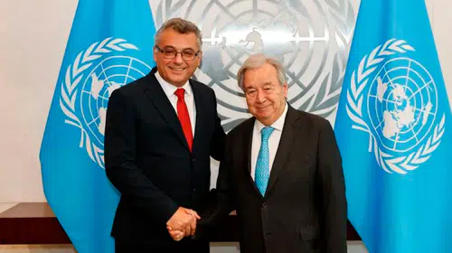 Erhürman'dan New York'ta diplomasi mesajı: Güven yaratıcı yedi önlemden altısını kabul ettik