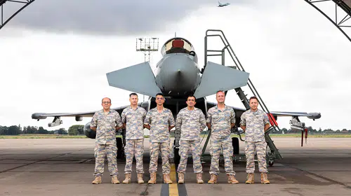 MSB heyeti İngiltere'de: Eurofighter Typhoon bakım tesisleri incelendi