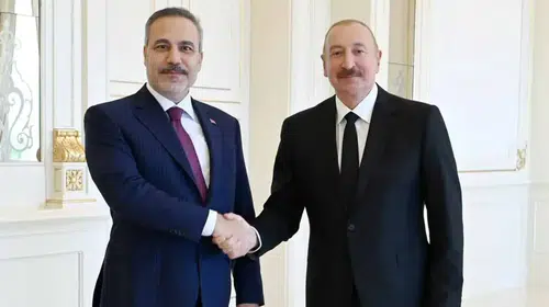 Bakü'de kritik temas: Aliyev'den Bakan Fidan'a özel kabul
