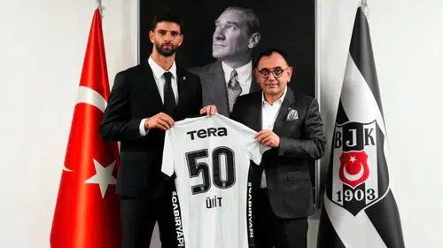 Beşiktaş'ın yeni transferi Ümit Akdağ'ın forma numarası belli oldu