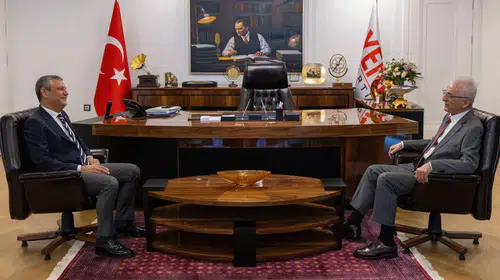 Özgür Özel, Murat Karayalçın ile görüştü