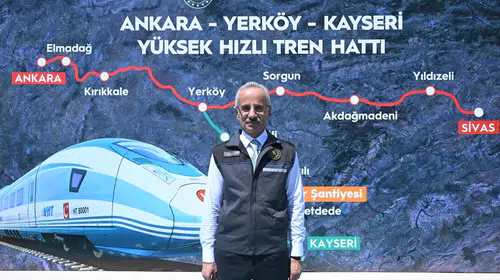 Ankara-Kayseri hattında geri sayım: Hızlı trenle ulaşım 105 dakikaya iniyor