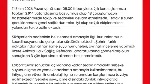 Tokat'ta zehirlenme şüphesi: Binlerce kişi hastanelik oldu, valilikten kritik uyarı