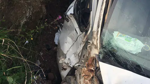 Ordu'da sabah saatlerinde korkutan kaza: Öğrenci servisi devrildi
