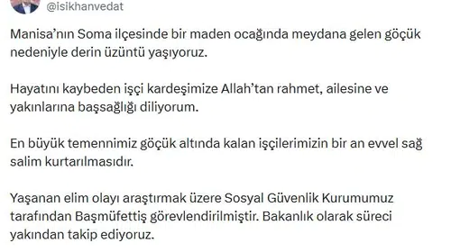 Soma'daki maden faciasında acı haber: Bakanlıktan inceleme kararı