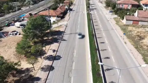 Dron denetiminden kaçmak isterken servet değerinde ceza yedi