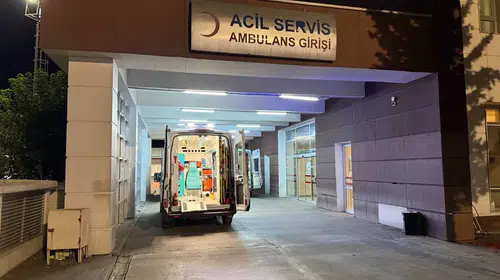 Adıyaman'da şantiye kazası: Demir çubuk vücuduna saplandı