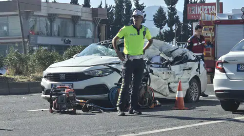 Milas-Bodrum yolunda feci kaza: Bir kişi yaşamını yitirdi
