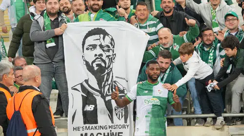 Bursaspor'un Nijeryalı yıldızı durdurulamıyor: 11 maçlık inanılmaz seri