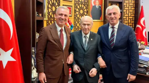 Oktay Saral’dan Devlet Bahçeli’ye ziyaret: “Birliğimiz daim, kardeşliğimiz ebedî”