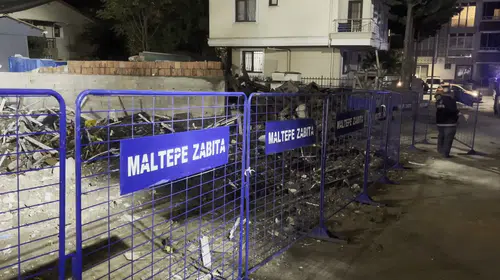 Maltepe'deki acı olayda sona gelindi: Enkaz tamamen kaldırıldı