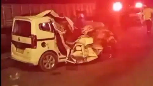 Midyat yolunda gece yarısı dehşeti: TIR'a çarpan araçtaki 6 kişi ağır yaralandı