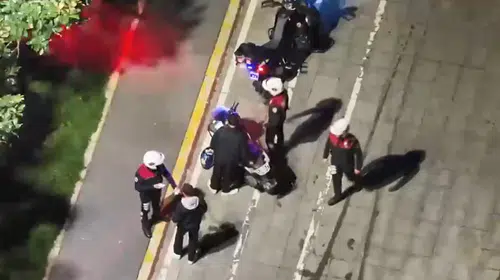 Beyoğlu'nda gece operasyonu: Havadan ve karadan kuş uçurtulmadı
