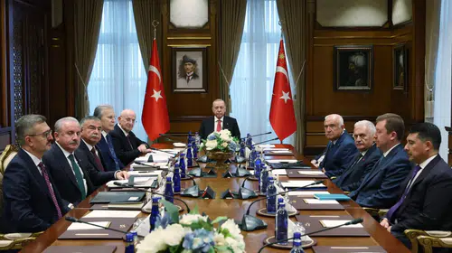 Erdoğan'ın kurmayları Külliye'de bir araya geldi: Yüksek İstişare Kurulu mesaisi