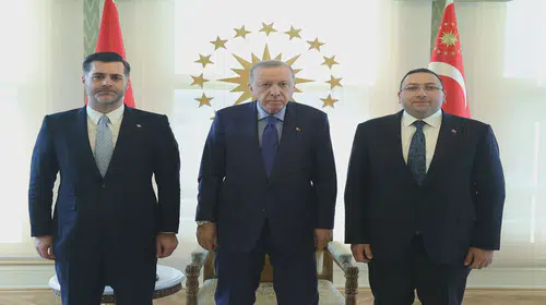 Vahdettin Köşkü'nde kritik görüşme: Üsküdar heyeti Erdoğan ile bir araya geldi