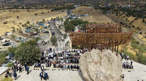 Cudi Dağı eteklerinde 300 yıllık buluşma: 5 bin kişi aynı sofrada