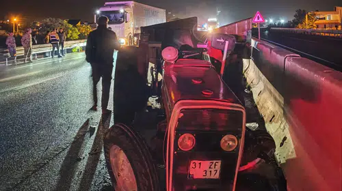 Gaziantep'te gece yarısı feci kaza: Traktör sürücüsü yaşamını yitirdi