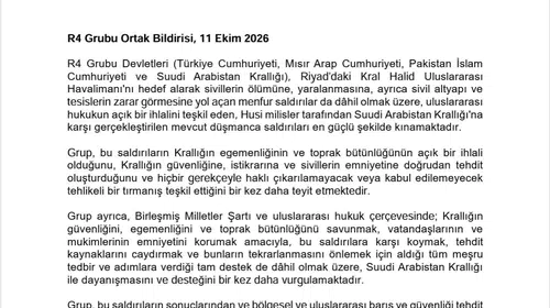 Dört ülkeden Riyad saldırısına sert tepki: Husi milislerine ortak kınama