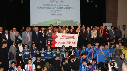 Gaziantep'ten sporda devrim niteliğinde adım: 115 kulübe milyonluk kaynak