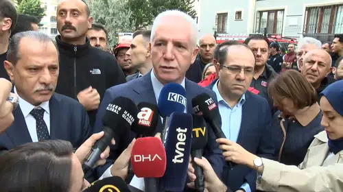 Maltepe'de korkutan çökme: Vali Gül'den enkaz altındakiler için açıklama