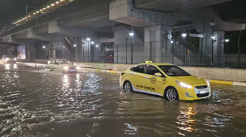 Adana'da meteorolojik uyarı sonrası kabus dolu sabah