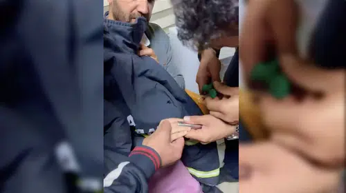 Oyun oynarken kabusu yaşadı: Küçük Berfin'in parmağı boruya sıkıştı