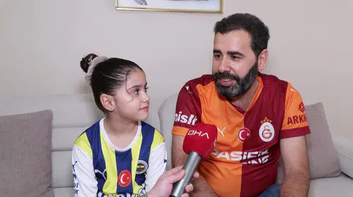 Derbideki centilmenlik tablosu: Galatasaray tribününde Fenerbahçe formasıyla maçı izledi