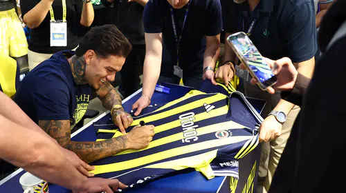 Sarı-lacivertli taraftarlar Ederson ile buluştu: Fenerium'da yoğun ilgi
