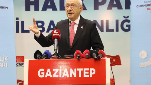 Kılıçdaroğlu'ndan Gaziantep'te kritik dış politika ve ekonomi mesajları