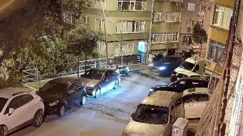 Polisten kaçarken ortalığı birbirine kattı: Alkollü sürücünün kaza anı kamerada