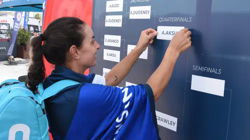 Samsun'da Ayla Aksu Kahraman rüzgarı: Çeyrek final biletini kaptı