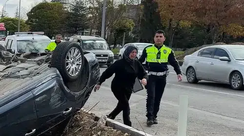 Kütahya'da yürekleri ağza getiren kaza: Anne olay yerinde fenalaştı