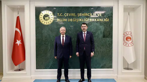 Başkentte iş birliği mesajı: Bakan Kurum ve Mansur Yavaş bir araya geldi
