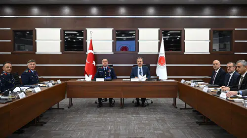 Gök vatanın savunmasında kritik zirve: Görgün ve Dalkıran bir araya geldi