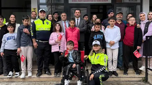Artvin'de minik Muhammet'in hayali gerçek oldu: Polis ve jandarma ekipleri seferber edildi